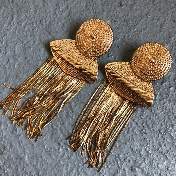 ✨LAST ONE✨Gold drop earrings from Zara - Picture 4 of 6